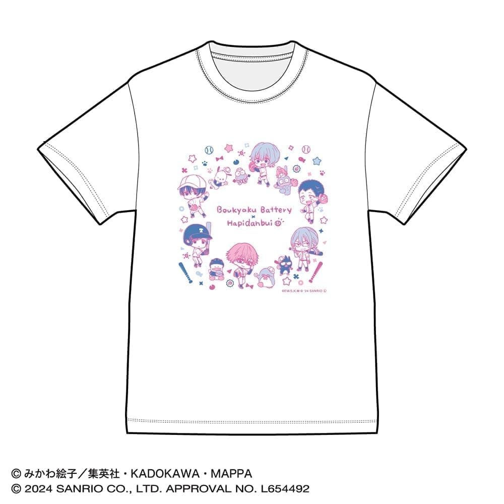 Tシャツ B 忘却バッテリー×はぴだんぶい