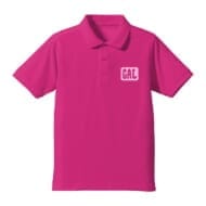 お兄ちゃんはおしまい! かえでの「GAL」 ポロシャツ TROPICAL PINK-XL>