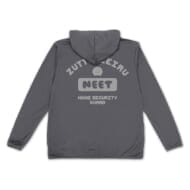 お兄ちゃんはおしまい! まひろの「NEET」 薄手ドライパーカー DARK GRAY-XXL>