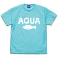 【推しの子】 AQUA Tシャツ/AQUA BLUE-XL