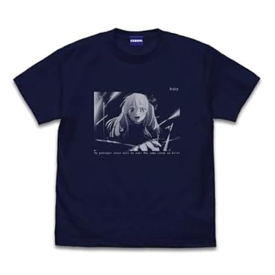 【推しの子】 ルビー フォトグラフィック Tシャツ/NAVY-M