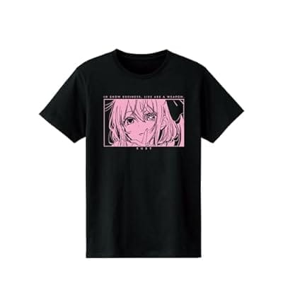 【推しの子】 ルビー オーロラフラッシュプリントTシャツメンズ L