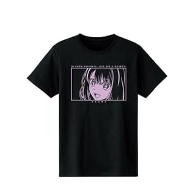 【推しの子】 黒川あかね オーロラフラッシュプリントTシャツメンズ XXL