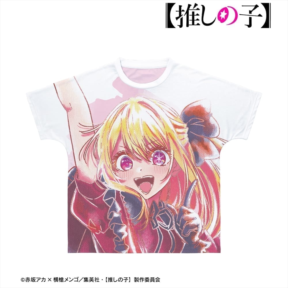 【推しの子】 ルビー Ani-Art aqua label 第2弾 フルグラフィックTシャツユニセックス(サイズ/XL)