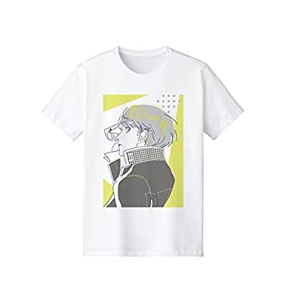 ペルソナシリーズ P4主人公 lette-graph Tシャツ ホワイト メンズLサイズ