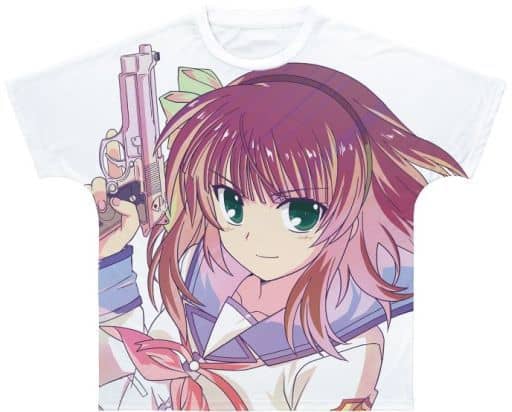 Angel Beats! 仲村ゆり Ani-Art clear label フルグラフィックTシャツ ユニセックス XL