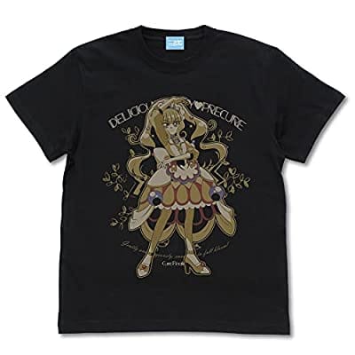 デリシャスパーティ プリキュア キュアフィナーレ Tシャツ ブラック Mサイズ