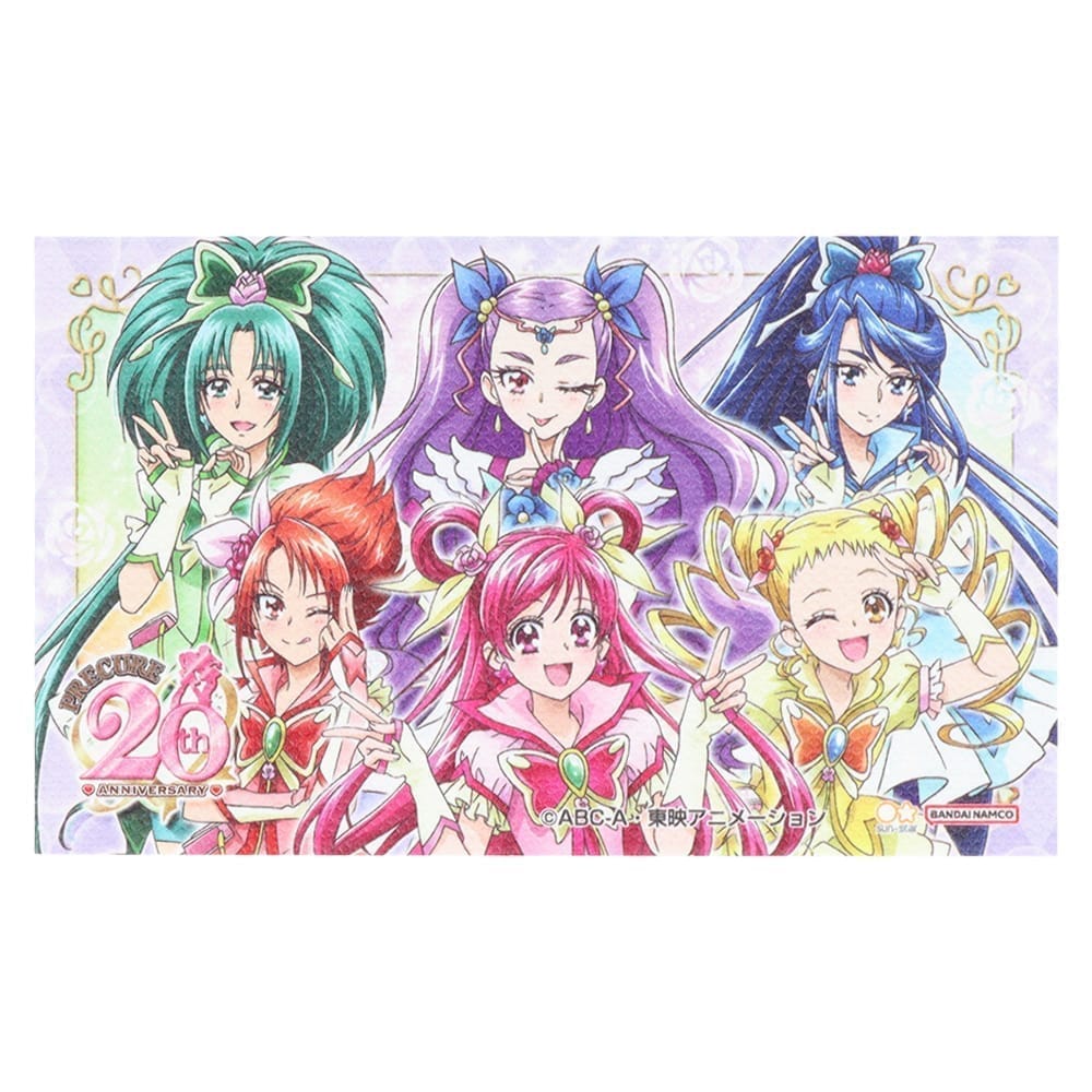 プリキュア20周年 キャンバス生地カード Yes!プリキュア5GoGo!