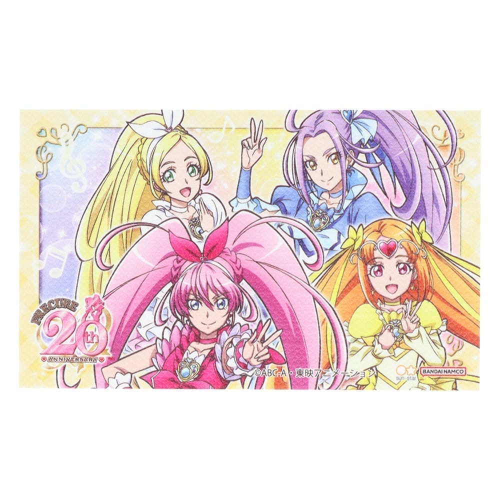 プリキュア20周年 キャンバス生地カード スイートプリキュア♪