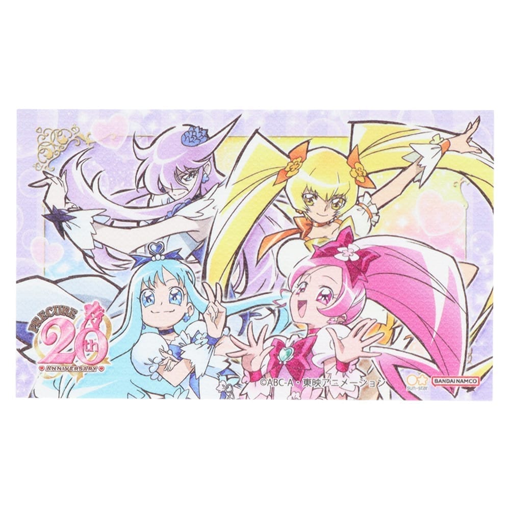 プリキュア20周年 キャンバス生地カード ハートキャッチプリキュア!