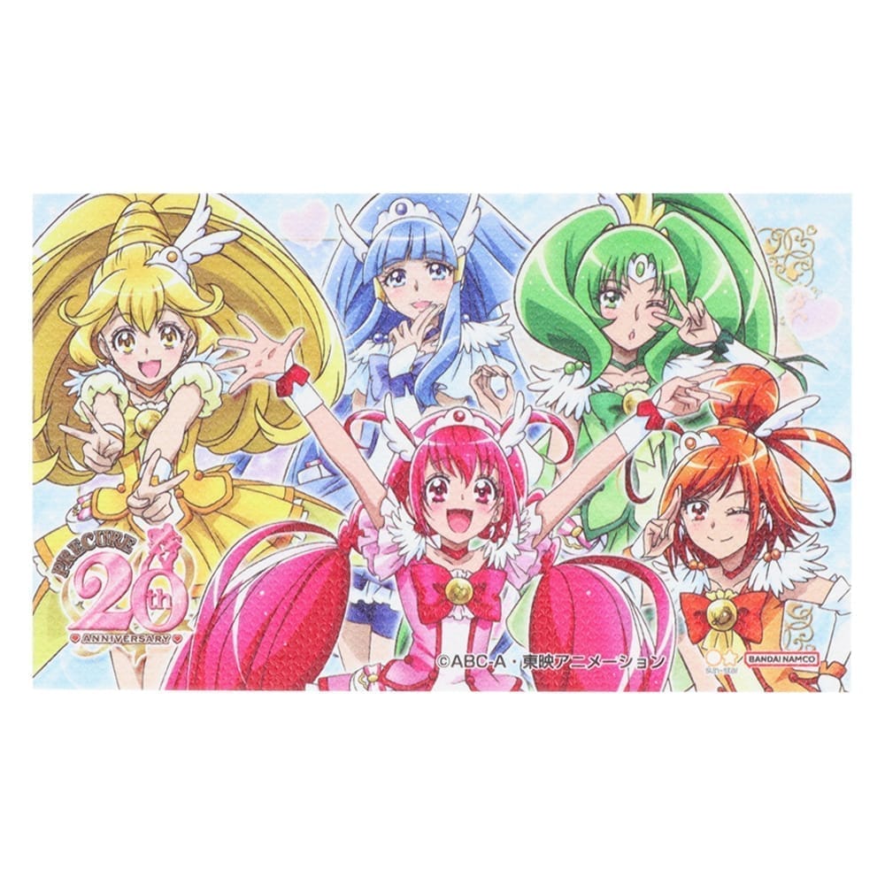 プリキュア20周年 キャンバス生地カード スマイルプリキュア!