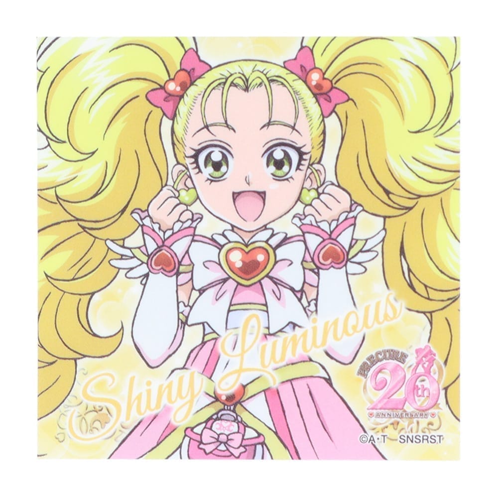 プリキュア20周年 ステッカー シャイニールミナス ふたりはプリキュア Max Heart