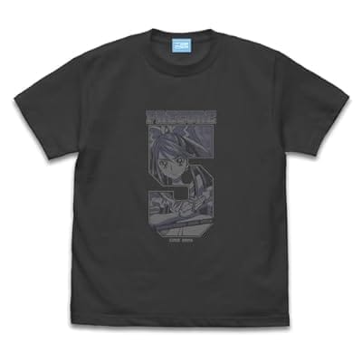 Yes!プリキュア5 キュアアクア Tシャツ リメイクVer./SUMI-XL