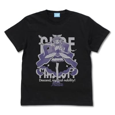 ひろがるスカイ!プリキュア キュアマジェスティ Tシャツ/BLACK-L