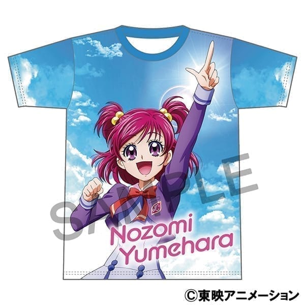 Yes!プリキュア5GoGo! フルグラフィックTシャツ/夢原 のぞみ