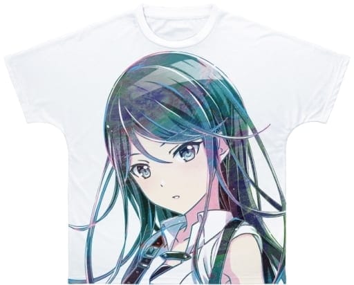 プロジェクトセカイ カラフルステージ! feat. 初音ミク 星乃一歌 Ani-Art フルグラフィックTシャツ ホワイト ユニセックス Lサイズ