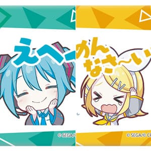 プロジェクトセカイ カラフルステージ! feat. 初音ミク スクエア缶バッジコレクション バーチャル・シンガー 12個入りBOX