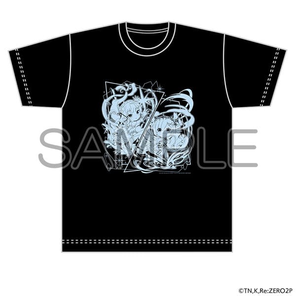 Tシャツ エミリア&レム -Crystal Dress Ver.-(Lサイズ)