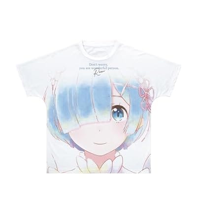 Re:ゼロから始める異世界生活 レム Ani-Art aqua label フルグラフィックTシャツユニセックス M