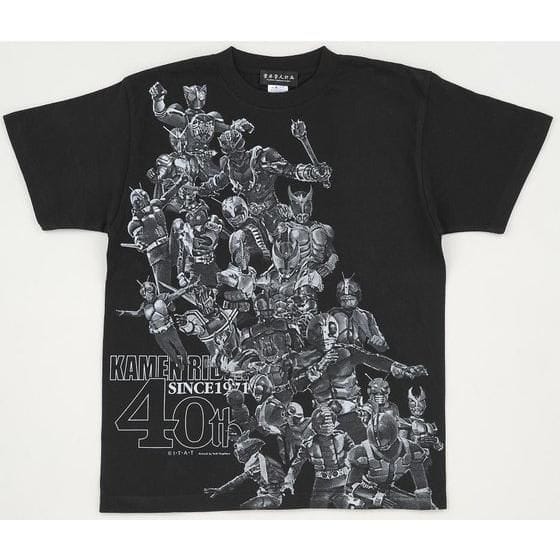 菅原芳人計画仮面ライダーシリーズTシャツ 仮面ライダー40周年スペシャルバージョン
