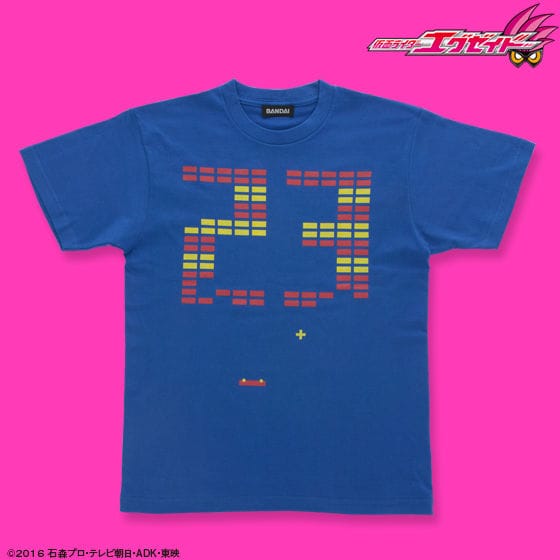 仮面ライダーエグゼイド 宝生永夢 Tシャツ 23柄 ロイヤルブルー