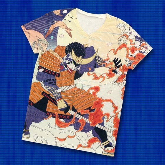 仮面ライダー鎧武 TEAM GAIM(チーム鎧武) 武将Tシャツ フルカラー