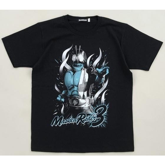 スーパーヒーロー大戦GP 仮面ライダー3号Tシャツ バストアップ柄