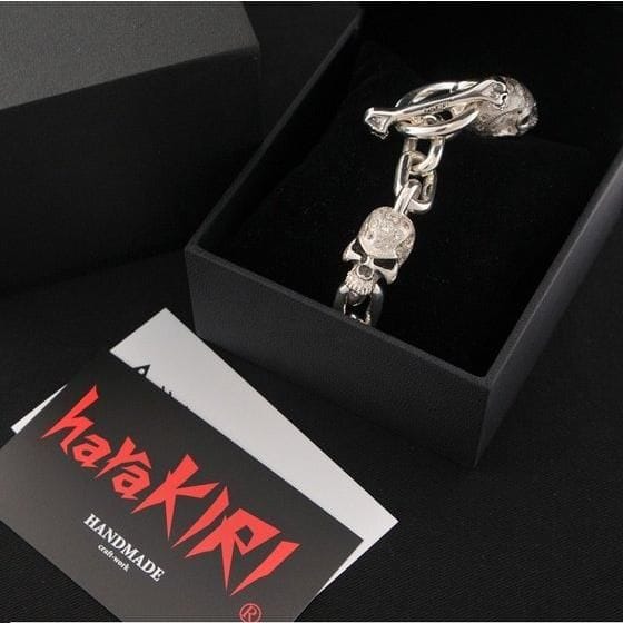 仮面ライダー鎧武 TEAM BARON(チームバロン)駆紋戒斗 x haraKIRI Collaboration Silver925 Bracelet