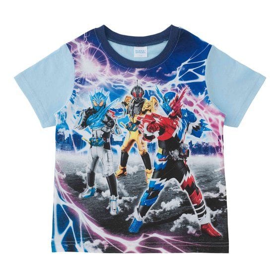 仮面ライダービルド パネルTシャツA