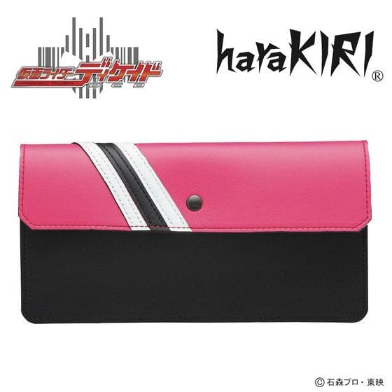 仮面ライダーディケイド×haraKIRI レザーロングウォレット