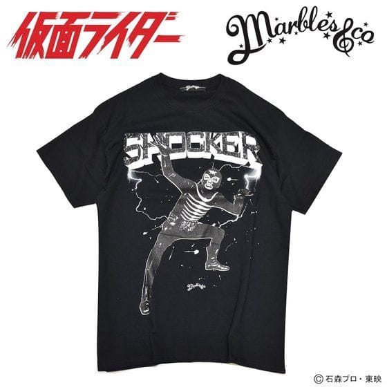 仮面ライダー×Marbles(マーブルズ)コラボTシャツ ショッカーフォト柄