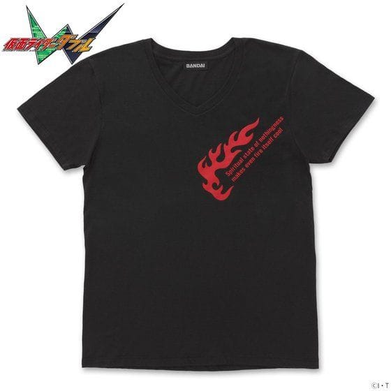 仮面ライダーW アクセル×C&C 照井竜 ファイアTシャツ