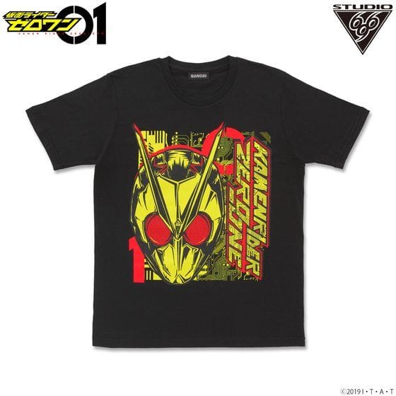 仮面ライダーゼロワン ライジングホッパー Tシャツ feat.STUDIO696