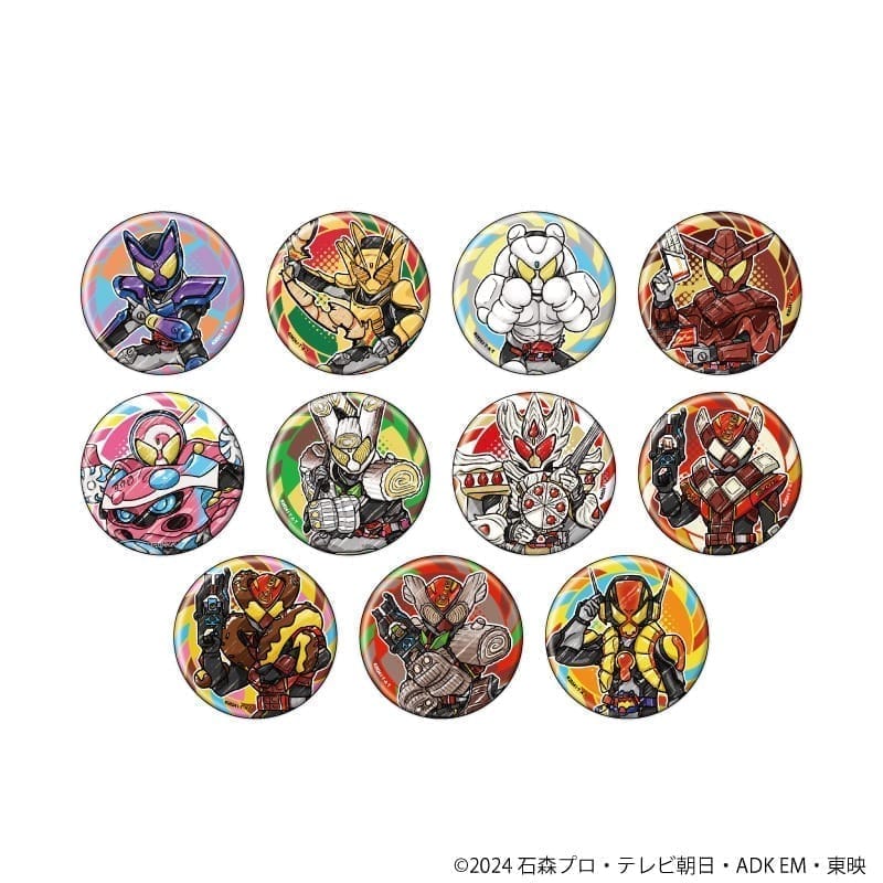 仮面ライダーガヴ 缶バッジ 01 グラフアートイラスト 11個入り1BOX