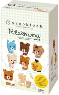 おもちゃ ナノブロック NBMC_54 ミニナノ リラックマ vol.3