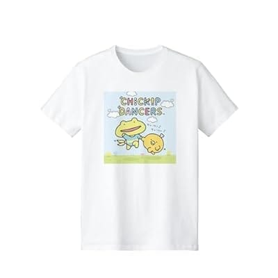 ほねチキン&スキップガエル先生 Tシャツ ホワイト メンズXXLサイズ 「チキップダンサーズ」