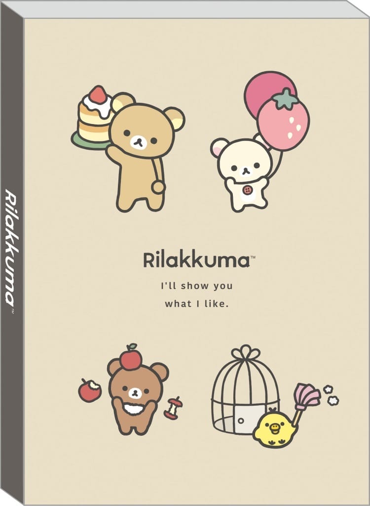 A柄 メモパッド BASIC RILAKKUMA Favorite Things 「リラックマ」