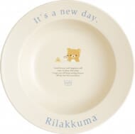 リラックマ&キイロイトリ レタリングキッチンシリーズ パスタ&カレー皿 「リラックマ」