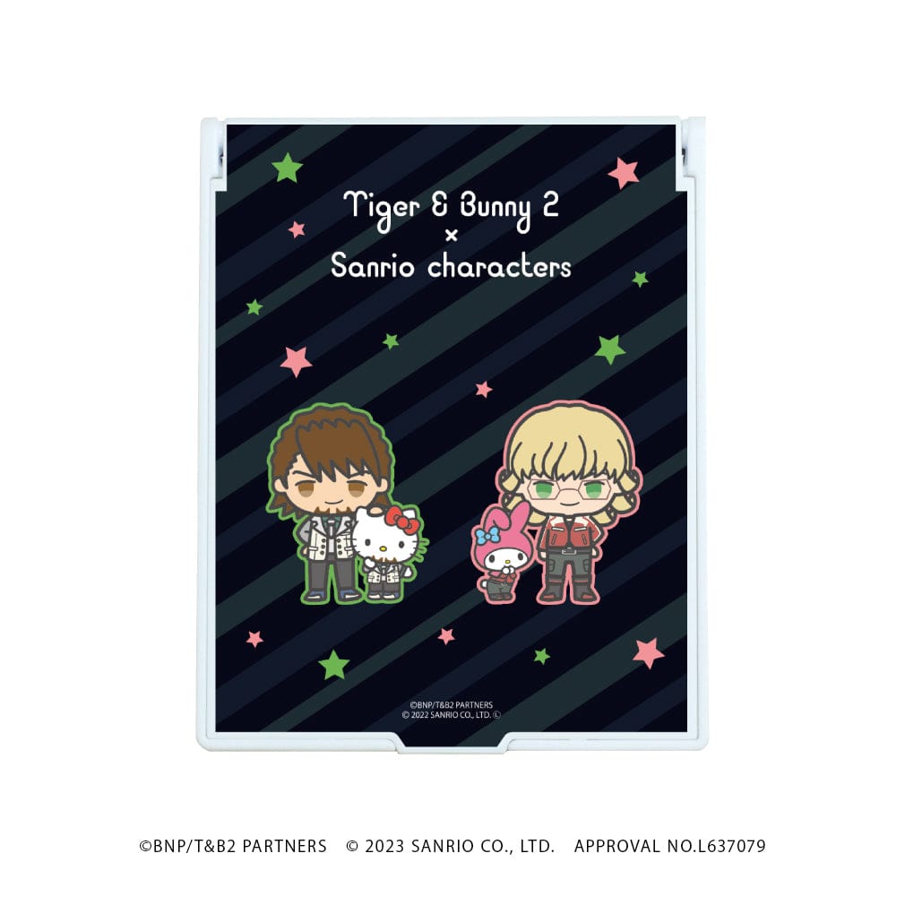 TIGER & BUNNY 2×サンリオキャラクターズ デカキャラミラー 01/Aパターン(ミニキャライラスト)