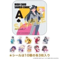 HIGH CARD×サンリオキャラクターズ 缶入りフレークシール ウェンディ・サトー×マイメロディ>