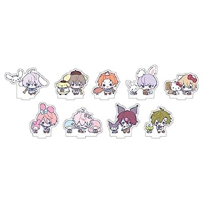 ウインドボーイズ!×サンリオキャラクターズ アクリルぷちスタンド 01/BOX (全9種)(ミニキャライラスト)