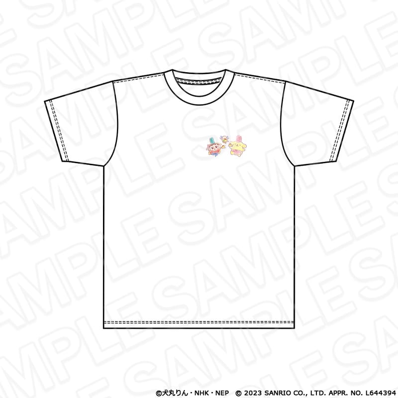 おじゃる丸×ポムポムプリン Tシャツ M