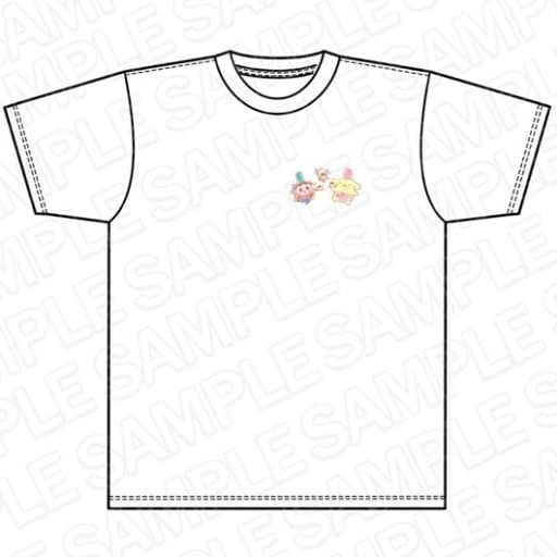 おじゃる丸×ポムポムプリン Tシャツ S