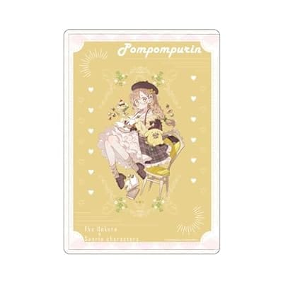 上倉エク×サンリオキャラクターズ キャラクリアケース 03/ポムポムプリン(描き下ろしイラスト)