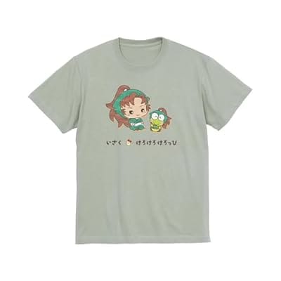 忍たま乱太郎×サンリオキャラクターズ 善法寺伊作×けろけろけろっぴ Tシャツ (メンズ/レディース)