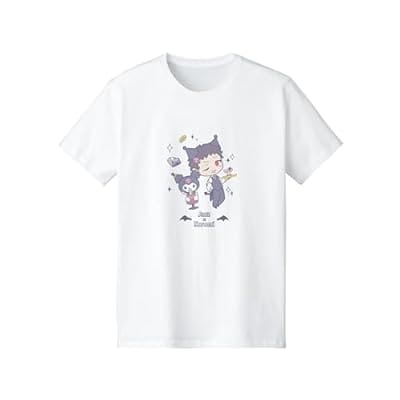 アンドロ・M・ジャズ×クロミ Tシャツ ホワイト メンズLサイズ 「魔入りました!入間くん×サンリオキャラクターズ」