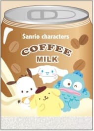 ミルクコーヒー ダイカットミニメモ 「サンリオキャラクターズ」>