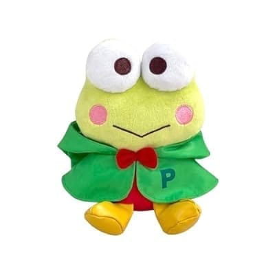 けろけろけろっぴ レインポンチョ ぬいぐるみ(S) 「けろけろけろっぴ×pickles the frog-かえるのピクルス-」