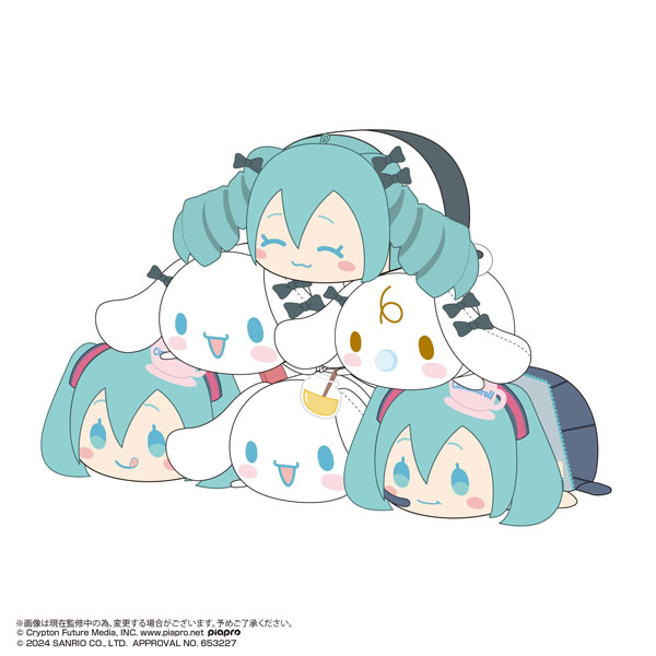 初音ミク×シナモロール ぽてコロマスコット2 6個入りBOX