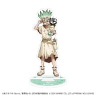 アクリルスタンド「Dr.STONE×サンリオキャラクターズ」01/千空×バッドばつ丸(コラボイラスト)>